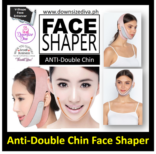 V Line Face Shaper, Double Chin Reducer, Contour Tightening Firming Face Lift, V Shaped Slimming Face, Anti-Aging - One Size