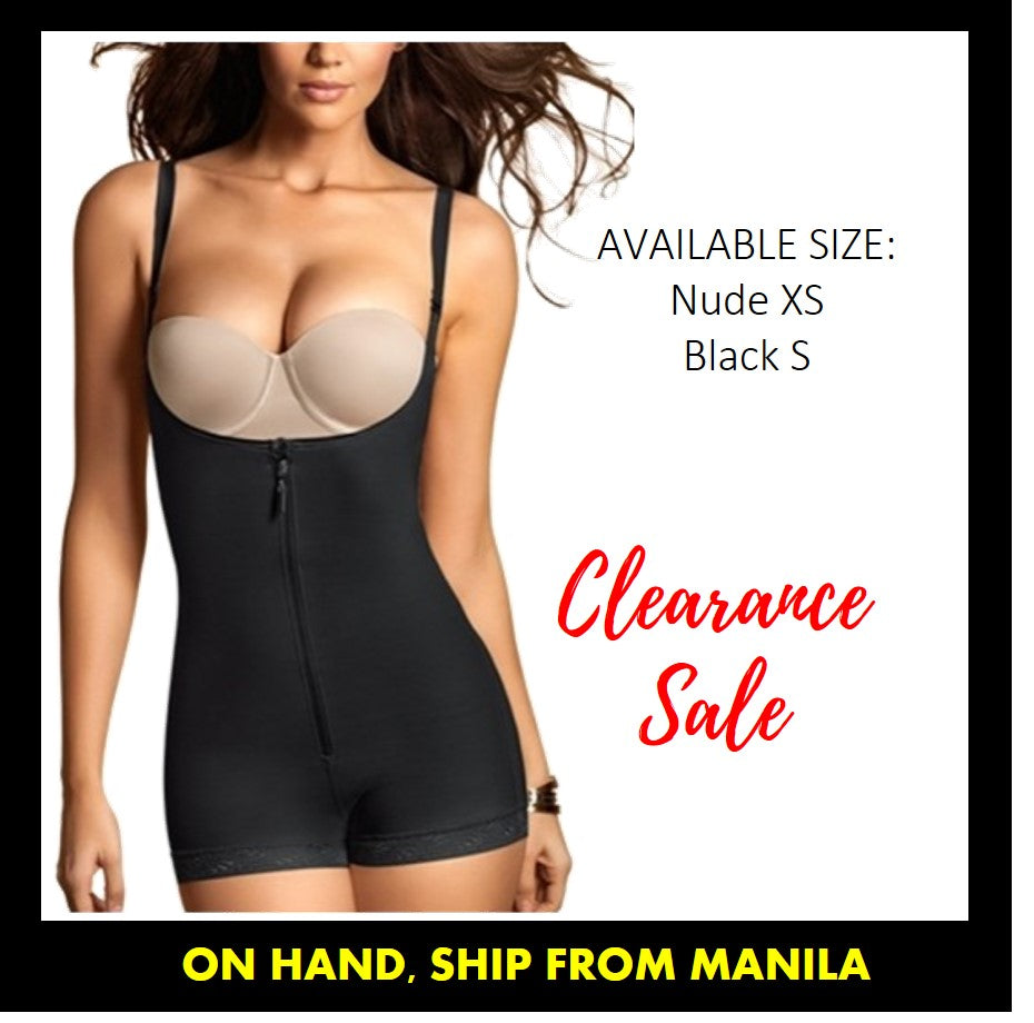 SHAPEWEAR - Clip and Zip Tummy Control Body Shaper with Butt Lifter