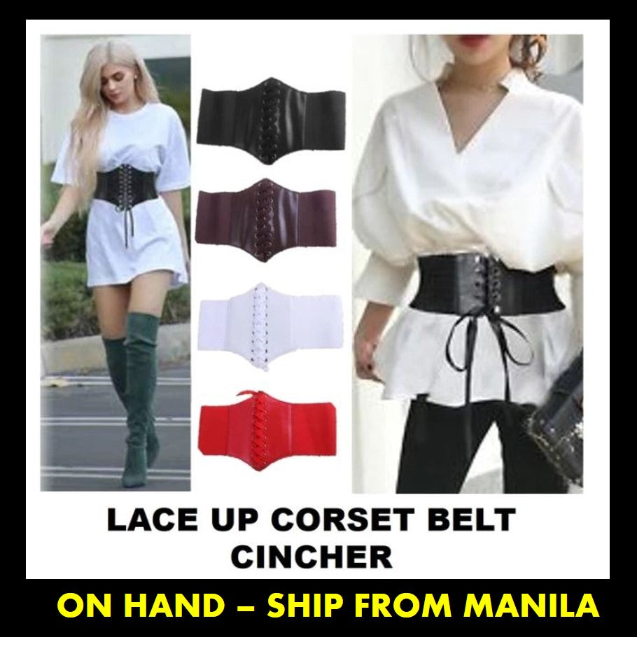 Corset Fashion Belt Waist Cincher Leather Belt