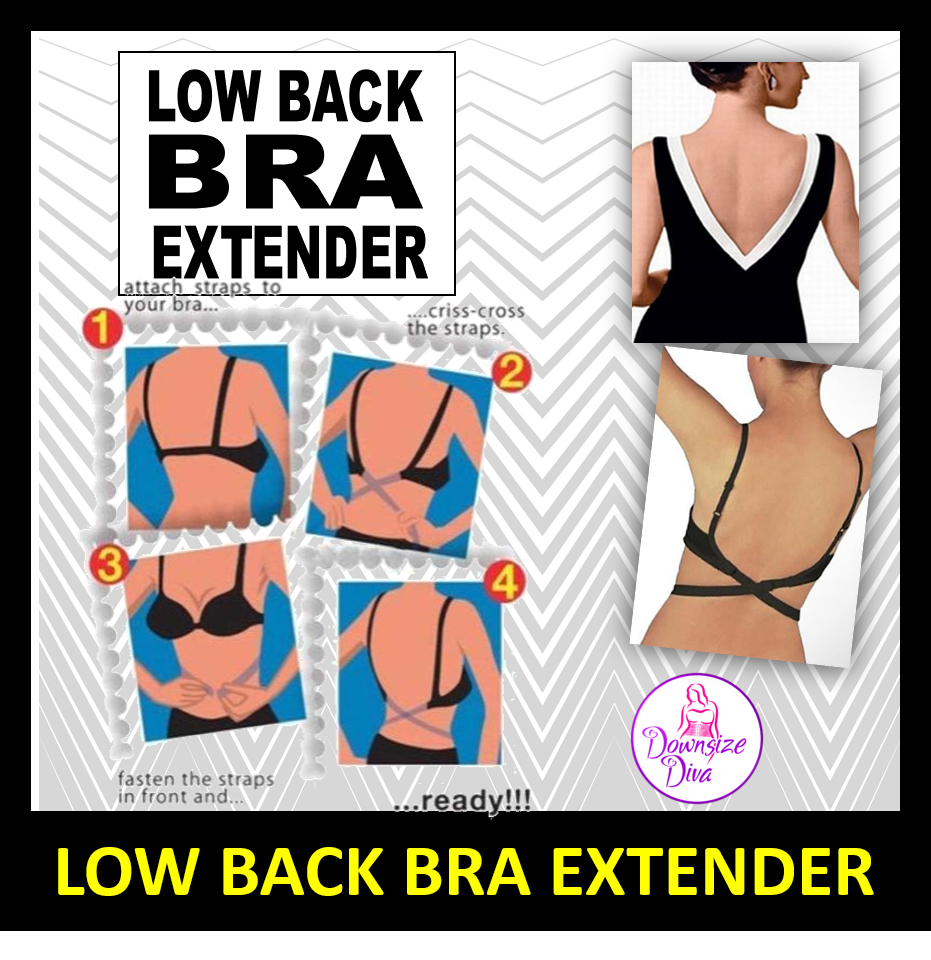 BRA ACCESSORY - Low Back Bra Extender for Backless & Low Back Dresses