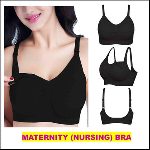 MATERNITY - Easy Access Seamless Maternity Nursing Bra, Nursing Bra, Seamless Bra