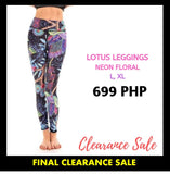 Lotus Leggings LotusX™ Neon Floral Leggings