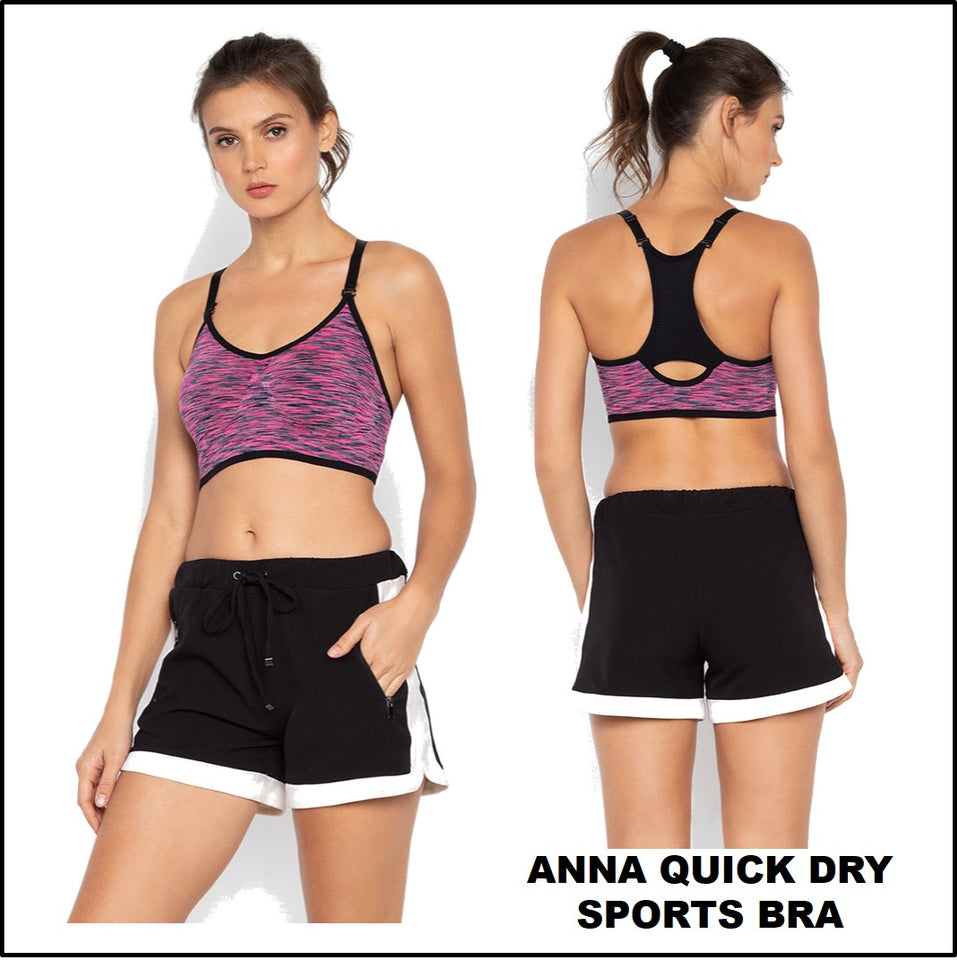 Sports Bra  - Anna Quick Dry